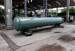 大型工業換熱器漏水，恒迅建議現地維修